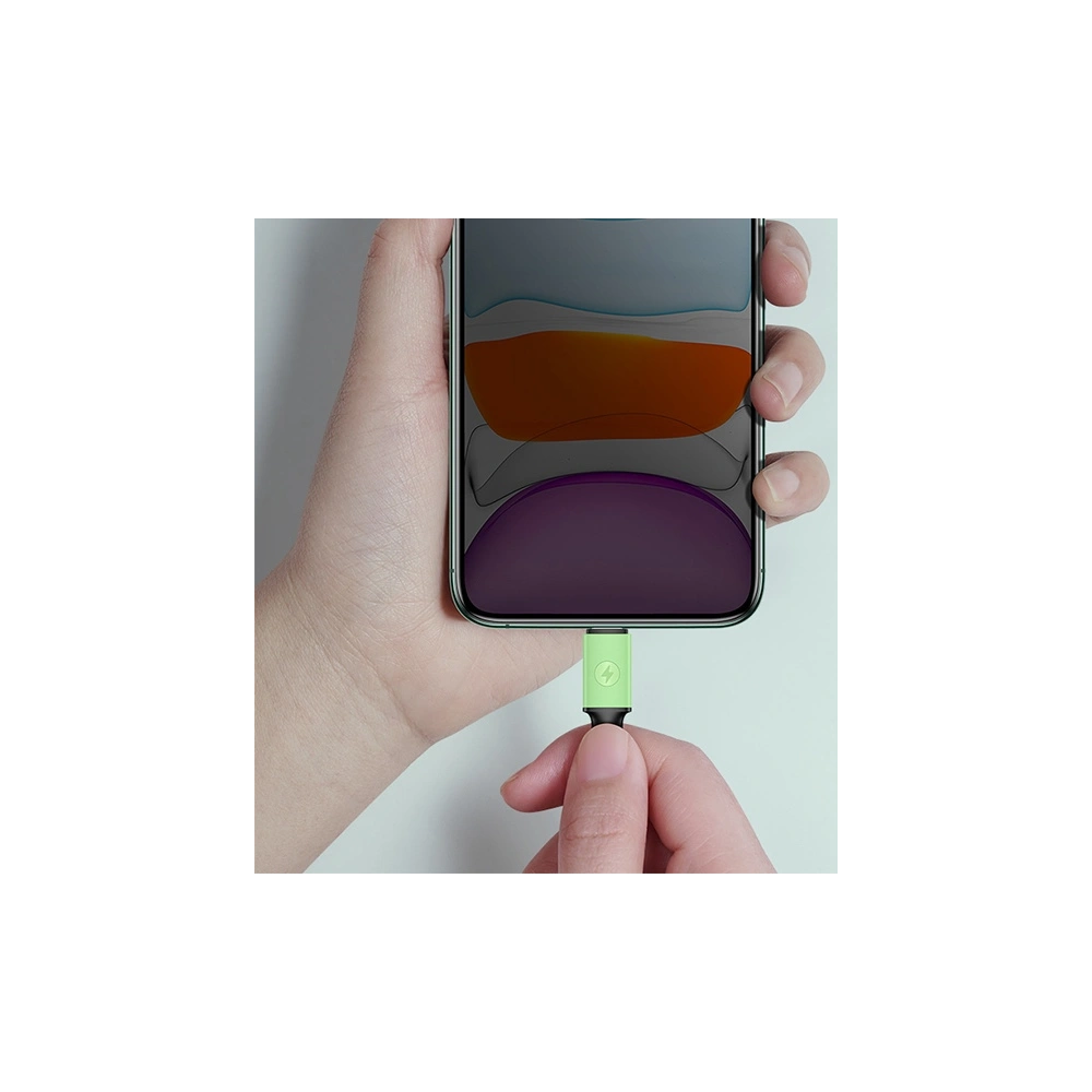 Kabel USAMS U52 lightning 2A Fast Charge 1m żółty/yellow SJ434USB03