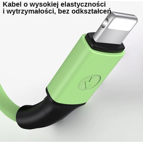 Kup Cablu USAMS U52 lightning 2A Încărcare rapidă 1m galben/SJ434USB03 - USA397YEL - {ean13} - Sklep Home Screen