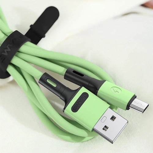 Kup Cablul USAMS U52 microUSB 2A Încărcare Rapidă 1m alb/SJ435USB01 - USA398WHT - {ean13} - Sklep Home Screen