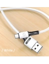 Kup Cablu USAMS U52 USB-C 2A Încărcare Rapidă 1m alb/white SJ436USB01 - USA402WHT - {ean13} - Sklep Home Screen