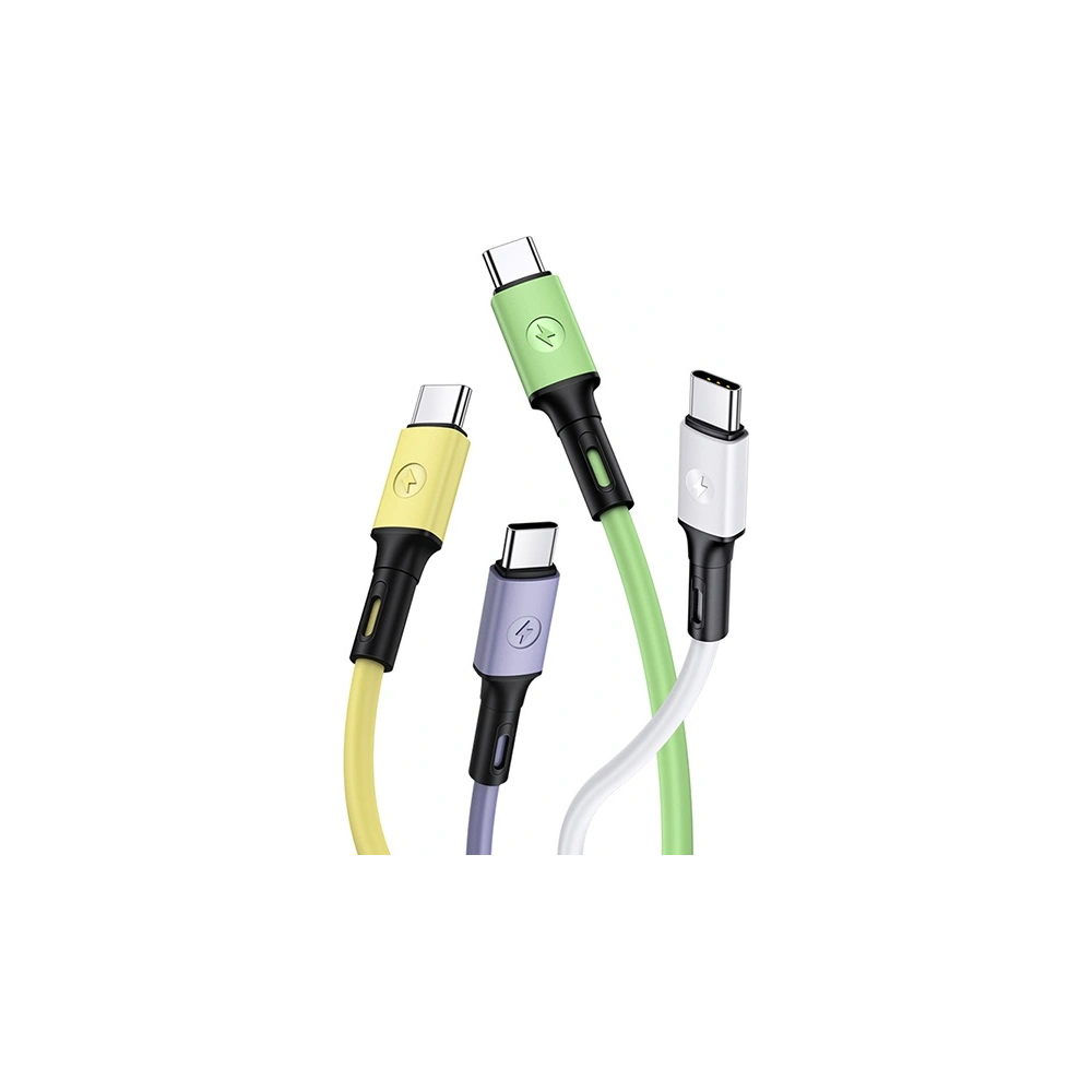 Kabel USAMS U52 USB-C 2A Fast Charge 1m purpurowy/purple SJ436USB04