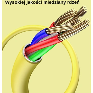 Kabel USAMS U52 USB-C 2A Fast Charge 1m zielony/green SJ436USB02
