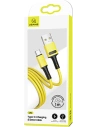 Cablul USAMS U52 USB-C 2A Încărcare Rapidă 1m galben/yellow SJ436USB03