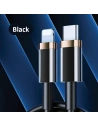 Kup Cablul USAMS U63 USB-C la Lightning 1,2m 20W PD Încărcare Rapidă negru/black SJ484USB01 - USA407BLK - {ean13} - Sklep Home Screen