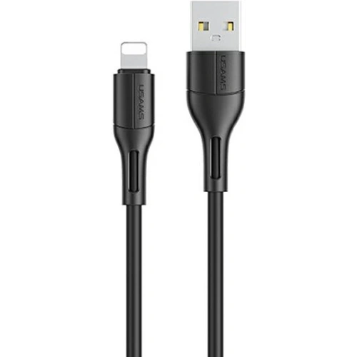 Kup Cablu USAMS U68 lightning 2A Încărcare rapidă 1m negru/black SJ500USB01 - USA411BLK - {ean13} - Sklep Home Screen
