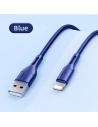 Kup Cablu USAMS U68 lightning 2A Încărcare rapidă 1m albastru/SKY SJ500USB03 - USA412BLU - {ean13} - Sklep Home Screen