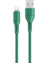 Kabel USAMS U68 lightning 2A Fast Charge 1m zielony/green SJ500USB04