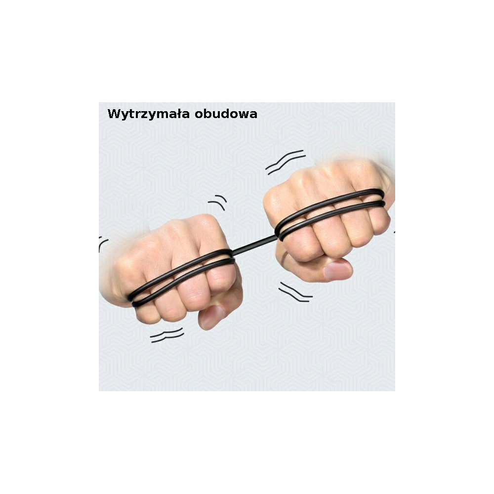 Kabel USAMS U68 microUSB 2A Fast Charge 1m biały/white SJ502USB02