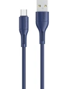 Cablul USAMS U68 microUSB 2A Încărcare Rapidă 1m albastru/SJ502USB03