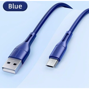 Kabel USAMS U68 microUSB 2A Fast Charge 1m modrý/blue SJ502USB03