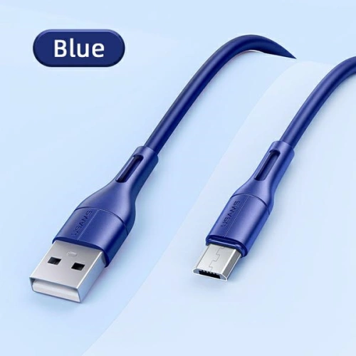 Kup Cablul USAMS U68 microUSB 2A Încărcare Rapidă 1m albastru/SJ502USB03 - USA416BLU - {ean13} - Sklep Home Screen