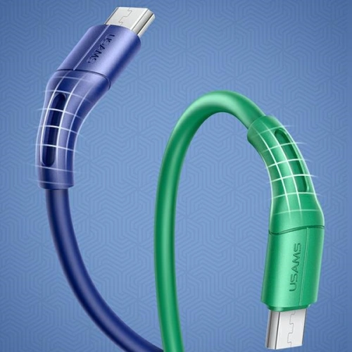 Kup USAMS U68 Mikro-USB-Kabel 2A Schnellladung 1m grün SJ502USB04 - USA417GRN - {ean13} - Sklep Home Screen
