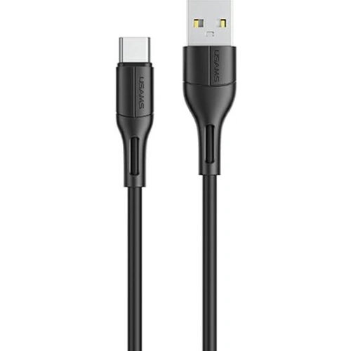 Kup Cablul USAMS U68 USB-C 2A Încărcare Rapidă 1m negru/black SJ501USB01 - USA419BLK - {ean13} - Sklep Home Screen