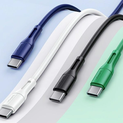 Kup USAMS U68 USB-C Kabel 2A Schnellladung 1m grün SJ501USB04 - USA421GRN - {ean13} - Sklep Home Screen