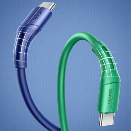 Kup USAMS U68 USB-C Kabel 2A Schnellladung 1m grün SJ501USB04 - USA421GRN - {ean13} - Sklep Home Screen