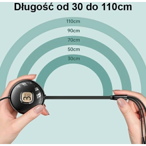 Kabel USAMS U69 3w1 1m czarny/black (lightning/microUSB/USB-C) SJ508USB01