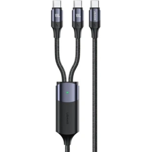 Kup Kabel USAMS U71 2xUSB-C na USB-C 1,2m 100W PD Fast Charge černý/black SJ551USB01 - USA425BLK - {ean13} - Sklep Home Screen