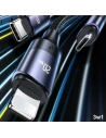 Kup Kábel USAMS U71 3w1 1.2m 6A Gyors Töltés fekete/black (USB/USB-C lightning/microUSB/USB-C) SJ511USB01 - USA428BLK - {ean13} - Sklep Home Screen