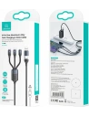 Kup Kábel USAMS U71 3w1 1.2m 6A Gyors Töltés fekete/black (USB/USB-C lightning/microUSB/USB-C) SJ511USB01 - USA428BLK - {ean13} - Sklep Home Screen