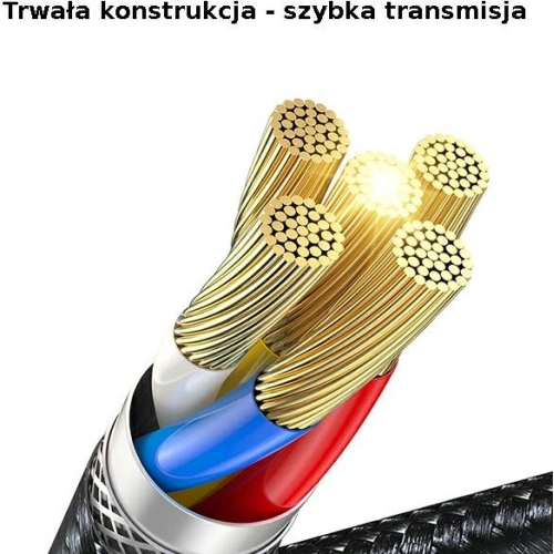 Kup Kabel USAMS U71 USB-C na Lightning 2m 20W PD Fast Charge černý/black SJ522USB01 - USA430BLK - {ean13} - Sklep Home Screen