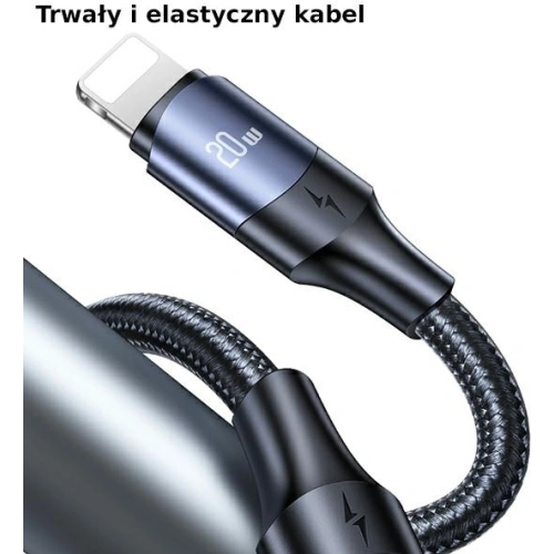 Kup Cablu USAMS U71 USB-C la Lightning 3m 20W PD Încărcare rapidă negru/SJ523USB01 - USA431BLK - {ean13} - Sklep Home Screen