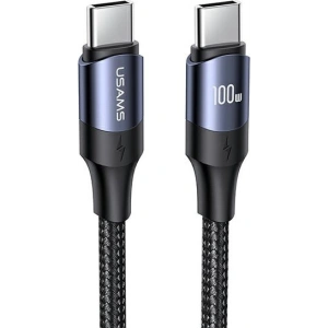 Kabel USAMS U71 USB-C auf USB-C 3m 100W PD Fast Charge schwarz SJ526USB01