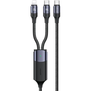 Kup Kabel USAMS U71 USB-C/Lightning auf USB-C 1,2m 100W PD Fast Charge schwarz SJ550USB01 - USA435BLK - {ean13} - Sklep Home Screen