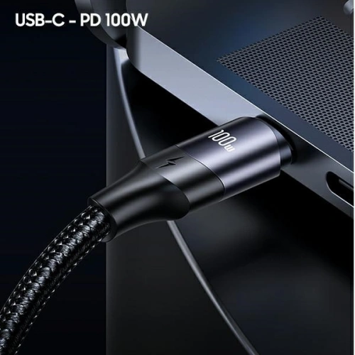 Kup USAMS U71 USB-C/Lightning to USB-C 1,2m 100W PD Gyors Töltő kábel fekete SJ550USB01 - USA435BLK - {ean13} - Sklep Home Screen