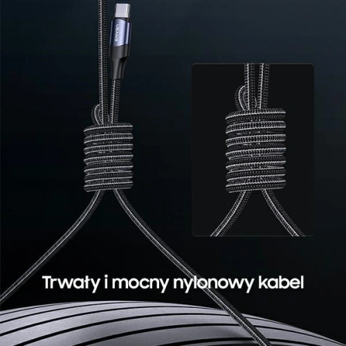Kup USAMS U71 USB-C/Lightning to USB-C 1,2m 100W PD Gyors Töltő kábel fekete SJ550USB01 - USA435BLK - {ean13} - Sklep Home Screen