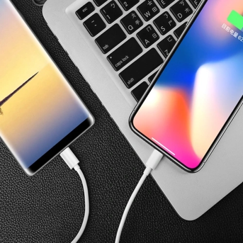 Kup Kabel USAMS USB-C na Lightning 1,2m 2A bílý/white SJ191TL01 PD rychlé nabíjení - USA438WHT - {ean13} - Sklep Home Screen