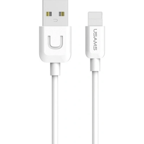 Kup Cablul USAMS U-Turn lightning 1m alb/white 2A IPUSBXD02 - USA439WHT - {ean13} - Sklep Home Screen