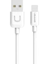 Cablul USAMS U-Turn lightning 1m alb/white 2A IPUSBXD02