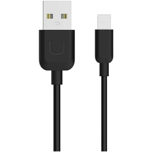 Kup Cablu USAMS U-Turn lightning 1m negru/black 2A IPUSBXD01 - USA440BLK - {ean13} - Sklep Home Screen