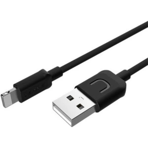 Kabel USAMS U-Turn lightning 1m černý/black 2A IPUSBXD01