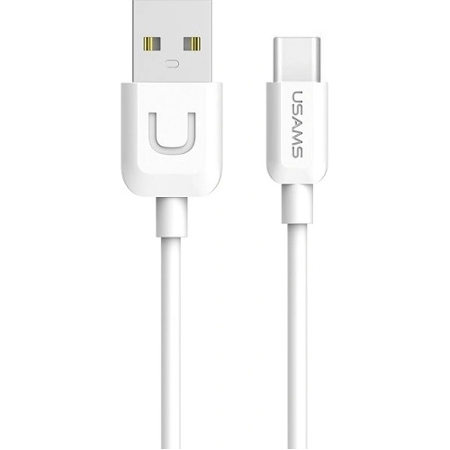 Kup Cablu USAMS U-Turn USB-C 1m alb/white 2A TCUSBXD02 - USA443WHT - {ean13} - Sklep Home Screen