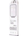 Kup Cablu USAMS U-Turn USB-C 1m alb/white 2A TCUSBXD02 - USA443WHT - {ean13} - Sklep Home Screen