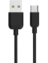 Cablu USAMS U-Turn USB-C 1m negru/black 2A TCUSBXD01