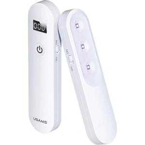 Kup Dezinfekční lampa mini UV-C USAMS ruční sterilizátor bílá/white ZB159XDD01 - USA448WHT - {ean13} - Sklep Home Screen