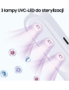 Kup Lampa de dezinfectare mini UV-C USAMS sterilizator manual alb ZB159XDD01 - USA448WHT - {ean13} - Sklep Home Screen