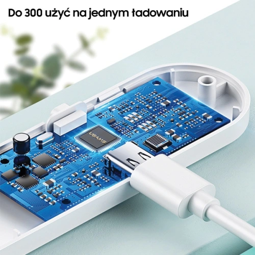 Kup Lampa de dezinfectare mini UV-C USAMS sterilizator manual alb ZB159XDD01 - USA448WHT - {ean13} - Sklep Home Screen