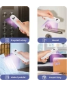 Kup Lampa dezynfekująca mini UV-C USAMS ręczna sterylizator biały/white ZB159XDD01 - USA448WHT - {ean13} - Sklep Home Screen