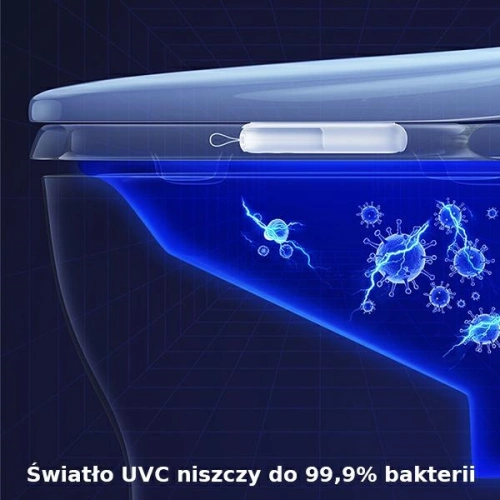 Kup Lampa de dezinfectare a toaletei UV-C USAMS sterilizator manual alb/white ZB210XDH01 - USA449WHT - {ean13} - Sklep Home Screen