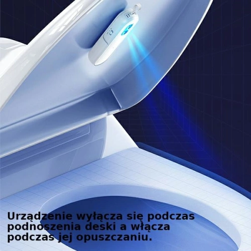 Kup Lampa de dezinfectare a toaletei UV-C USAMS sterilizator manual alb/white ZB210XDH01 - USA449WHT - {ean13} - Sklep Home Screen