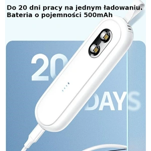 Kup Lampa na dezinfekci toalety UV-C USAMS ruční sterilizátor bílá/white ZB210XDH01 - USA449WHT - {ean13} - Sklep Home Screen