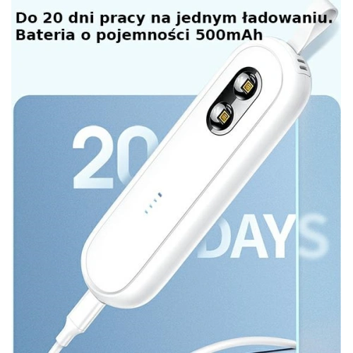 Kup Lampa de dezinfectare a toaletei UV-C USAMS sterilizator manual alb/white ZB210XDH01 - USA449WHT - {ean13} - Sklep Home Screen