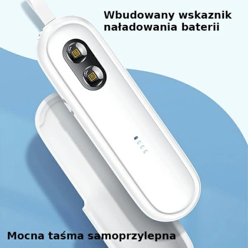 Kup Lampa de dezinfectare a toaletei UV-C USAMS sterilizator manual alb/white ZB210XDH01 - USA449WHT - {ean13} - Sklep Home Screen