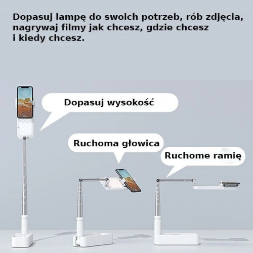 Buy USAMS LED Lamp Live Show white ZB20901 (US-ZB209) - USA450WHT - {ean13} - Home Screen Store Europe