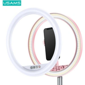Kup LED-Ringlicht USAMS schwarz ZB120ZJ01 - USA452BLK - {ean13} - Sklep Home Screen