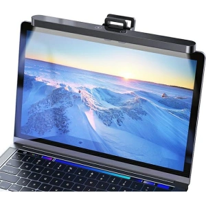 Kup LED-Lampe für Laptop USAMS U-View Series schwarz ZB236PMD01 - USA456BLK - {ean13} - Sklep Home Screen