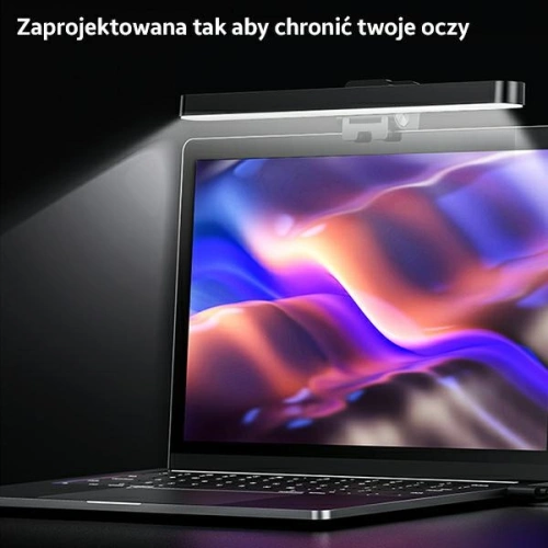 Kup LED lampička na laptop USAMS U-View Series černá/black ZB236PMD01 - USA456BLK - {ean13} - Sklep Home Screen